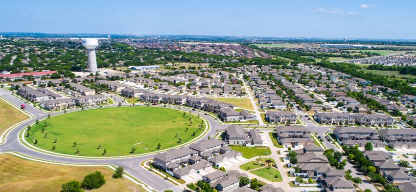 Pflugerville, Texas — exterior cleaning service area